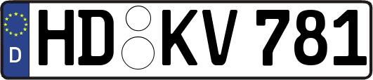 HD-KV781