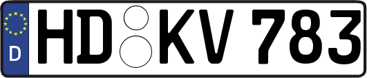 HD-KV783