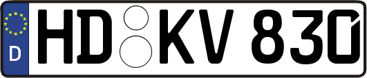 HD-KV830