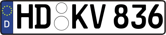 HD-KV836