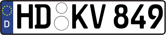 HD-KV849