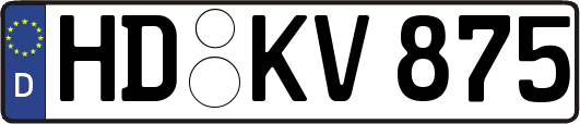 HD-KV875