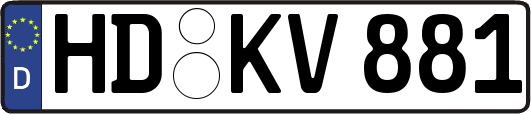HD-KV881