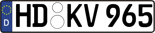 HD-KV965