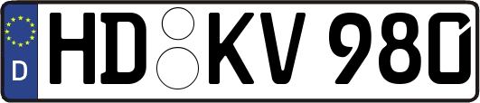 HD-KV980
