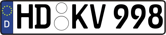 HD-KV998