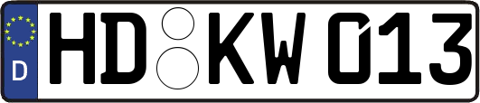 HD-KW013