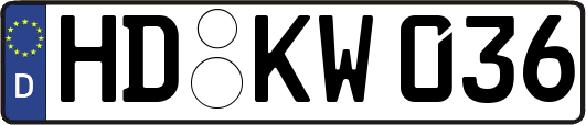 HD-KW036