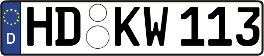 HD-KW113