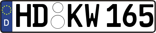 HD-KW165