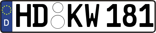 HD-KW181
