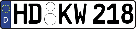 HD-KW218