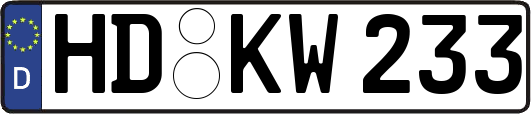 HD-KW233