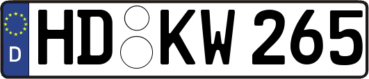 HD-KW265