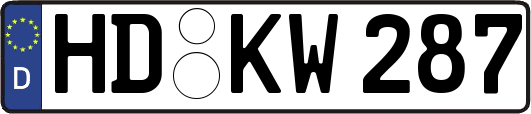 HD-KW287