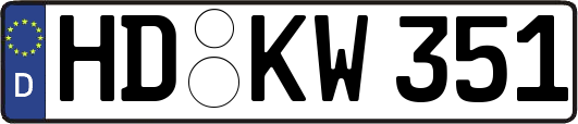 HD-KW351