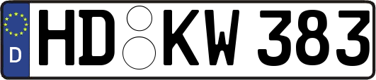 HD-KW383