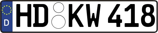 HD-KW418
