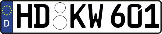 HD-KW601