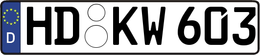 HD-KW603