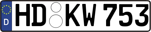 HD-KW753