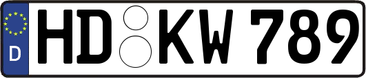 HD-KW789
