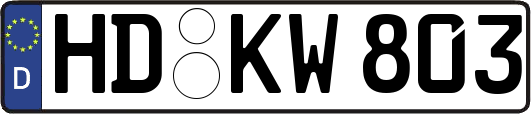 HD-KW803