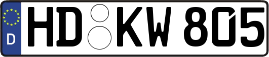 HD-KW805