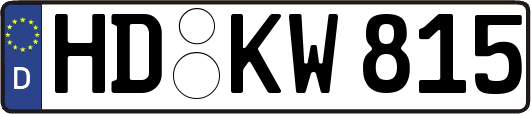 HD-KW815