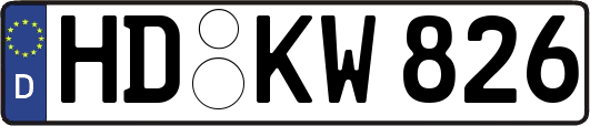 HD-KW826