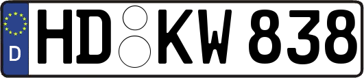 HD-KW838