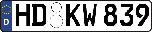 HD-KW839