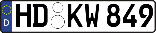 HD-KW849