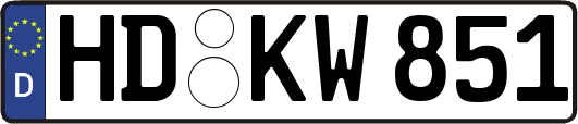 HD-KW851