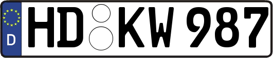 HD-KW987