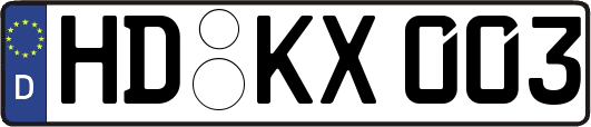 HD-KX003