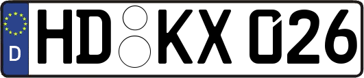 HD-KX026