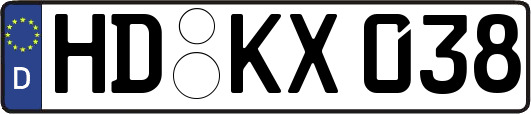 HD-KX038
