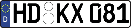 HD-KX081