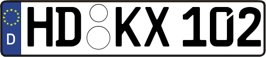 HD-KX102