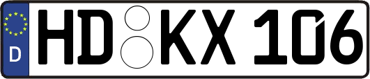 HD-KX106