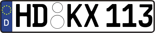 HD-KX113