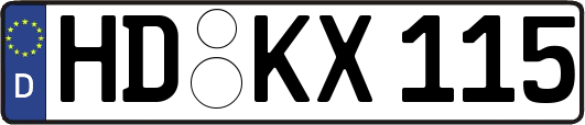 HD-KX115