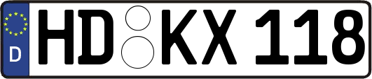 HD-KX118