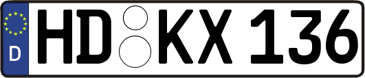 HD-KX136