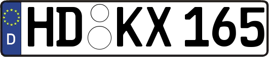 HD-KX165