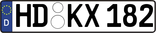 HD-KX182