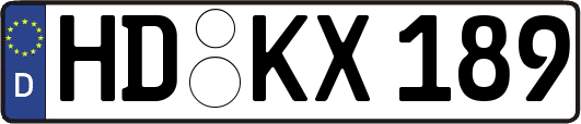 HD-KX189