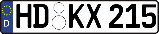 HD-KX215