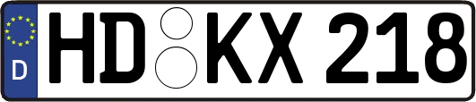 HD-KX218